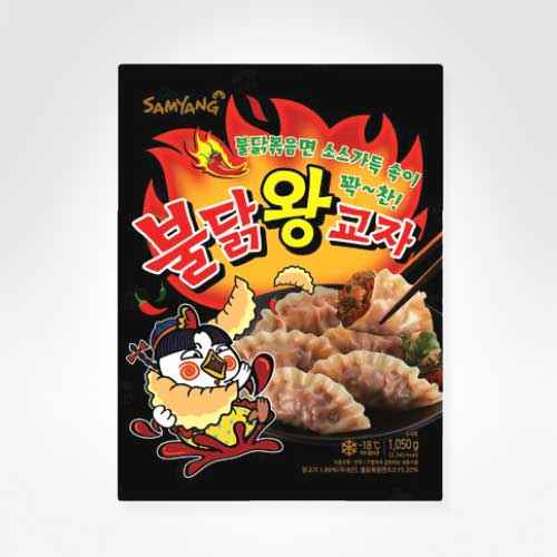 SAMYANG HOT CHICKEN FLAVOR BIG GYOZA DUMPLING 700G