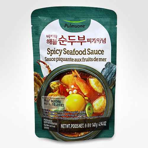 PMO SPICY SEAFOOD SAUCE TOFU SOUP 140G