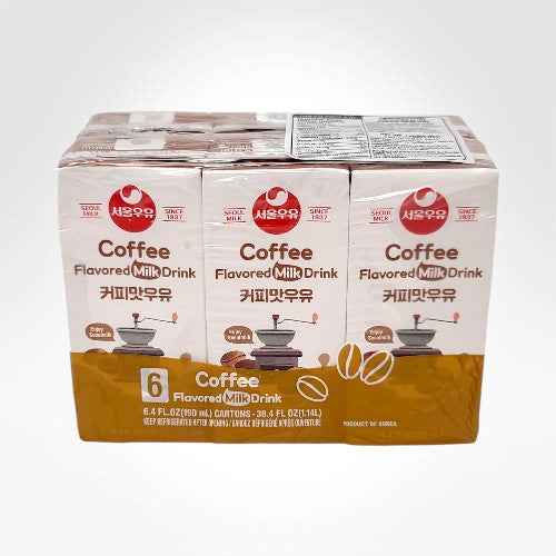 SEOULMILK COFFEE FLAVORED MILK 190ML*6