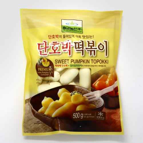CHILKAB SWEET PUMPKIN TOPOKKI RICE CAKE 500G