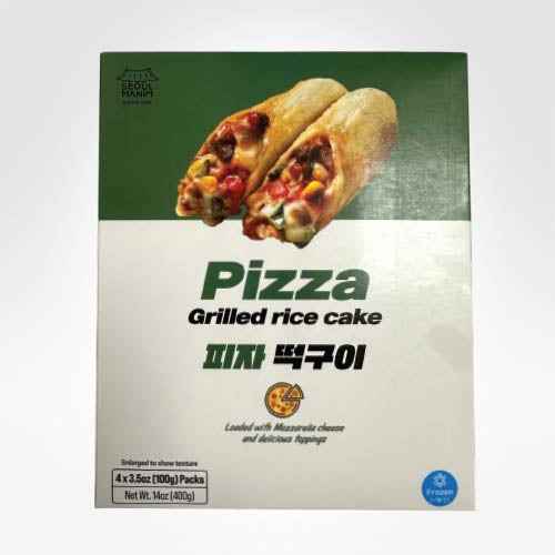 RODEM PIZZA GRILLED RICE CAKE 100G*4