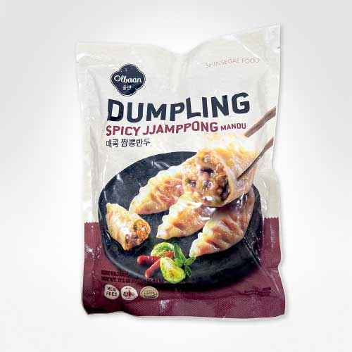 SHINSEGAEFOOD SPICY JJAMPPONG DUMPLING 490G
