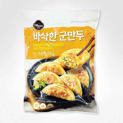 SHINSEGAEFOOD CRISPY VEGE DUMPLING 1KG
