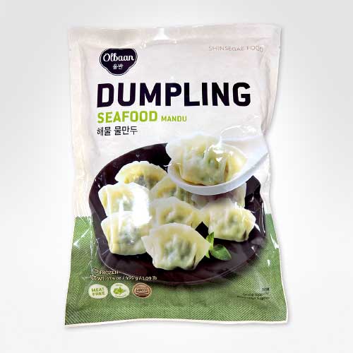 SHINSEGAEFOOD SEAFOOD DUMPLING 495G