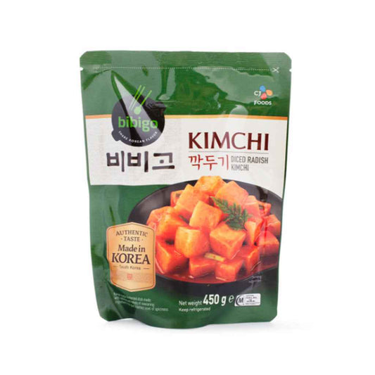 BIBIGO KKAKDUGI SLICED RADISH KIMCHI 450g