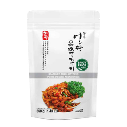 Spicy Crab & Stir-fried Octopus Set | 쭈꾸미 볶음 680g 이도 양념게장 세트