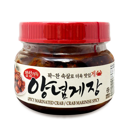 Spicy Crab & Stir-fried Octopus Set | 쭈꾸미 볶음 680g 이도 양념게장 세트