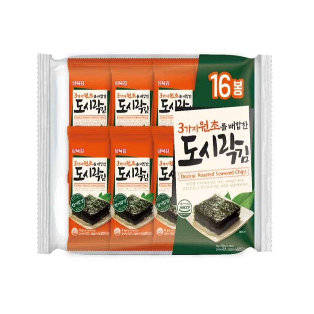 DOSIRAC ROASTED SEAWEED CHIPS 16EA 4g