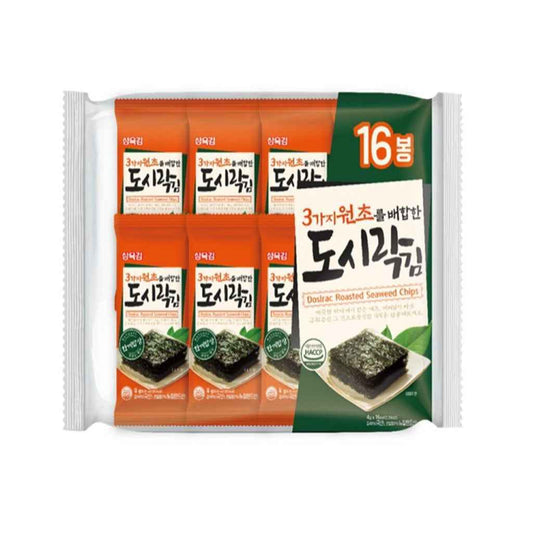 DOSIRAC ROASTED SEAWEED CHIPS 16EA 4g