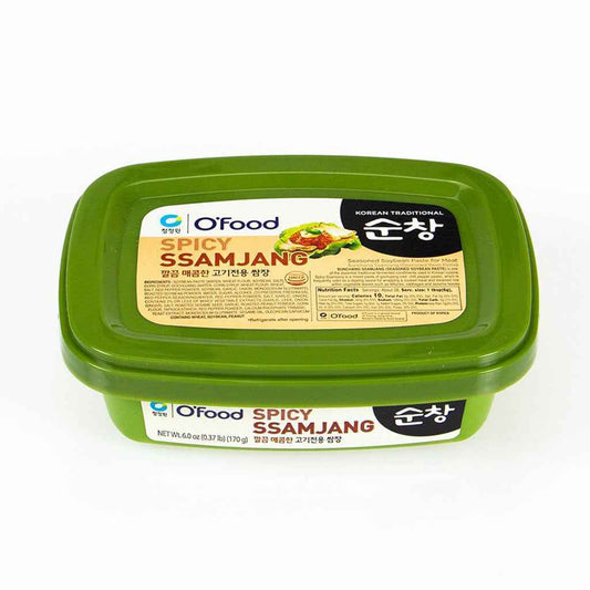 Chungjungone Ofood Seasoned Soybean Paste(Hot) 170g