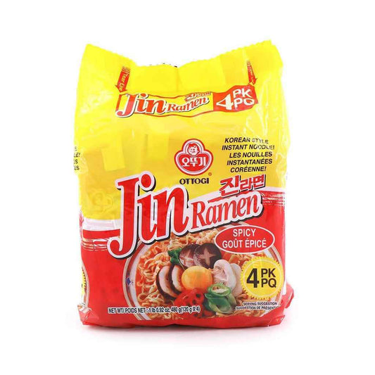 JIN RAMEN SPICY 4EA 120g