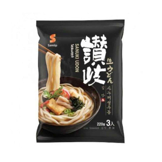 Samlip Dried Noodle With Soup(Seaweed) 3EA 224g