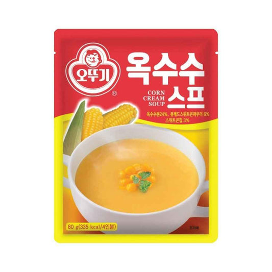 Ottogi Corn Cream Soup 10EA 80g