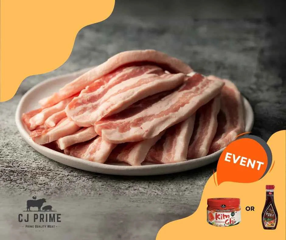 [CJ PRIME] Pork Belly (Sliced) 2lb pack (Copy)