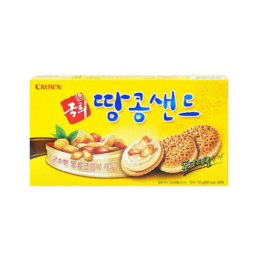 Crown Kookhee Peanut Sand 155g