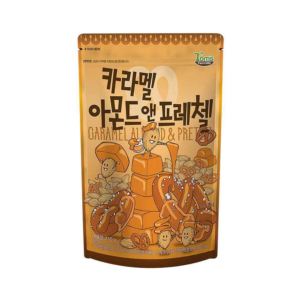 Gilim Caramel Almond & Pretzel 210g