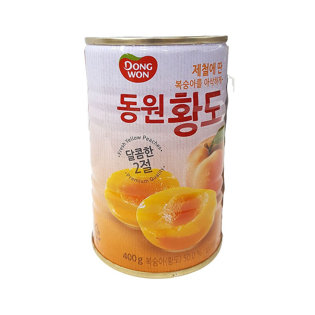 Canned Peach (Yellow) 400G - Charm Market