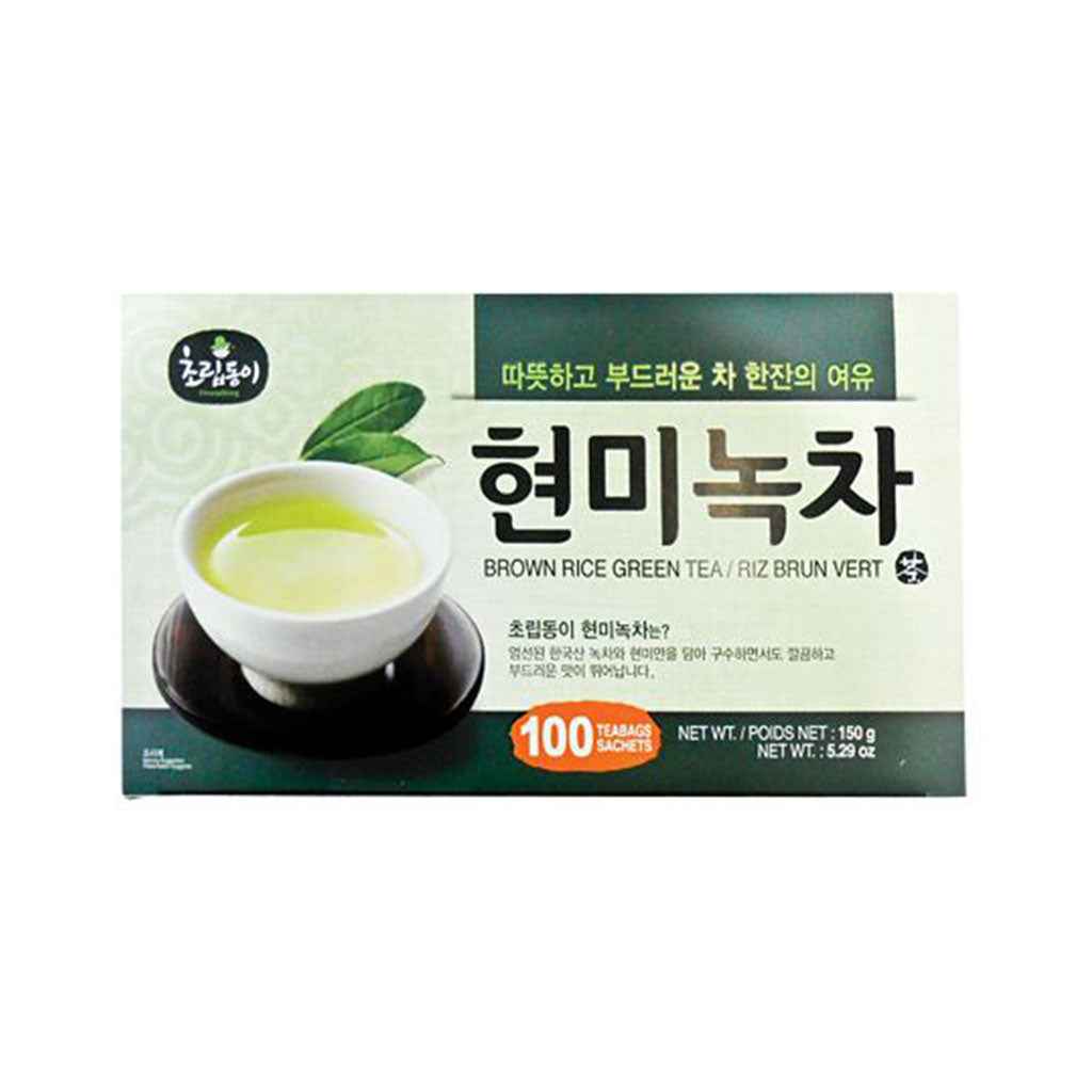Choripdong Brown Rice Green Tea100Tb 20/5.29Oz(150G) - Charm Market