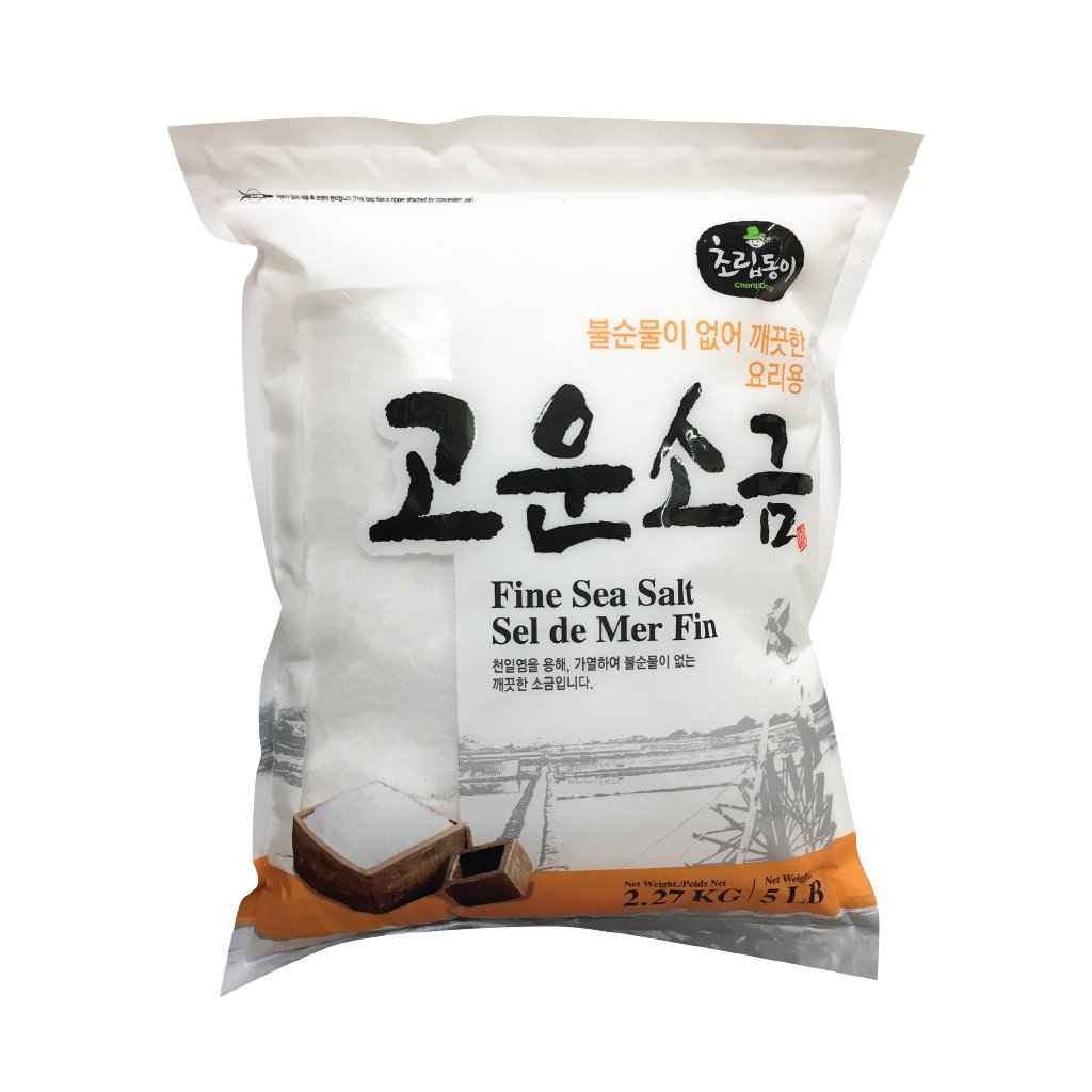 Choripdong Natural Fine Salt 5LB(2.3Kg) - Charm Market