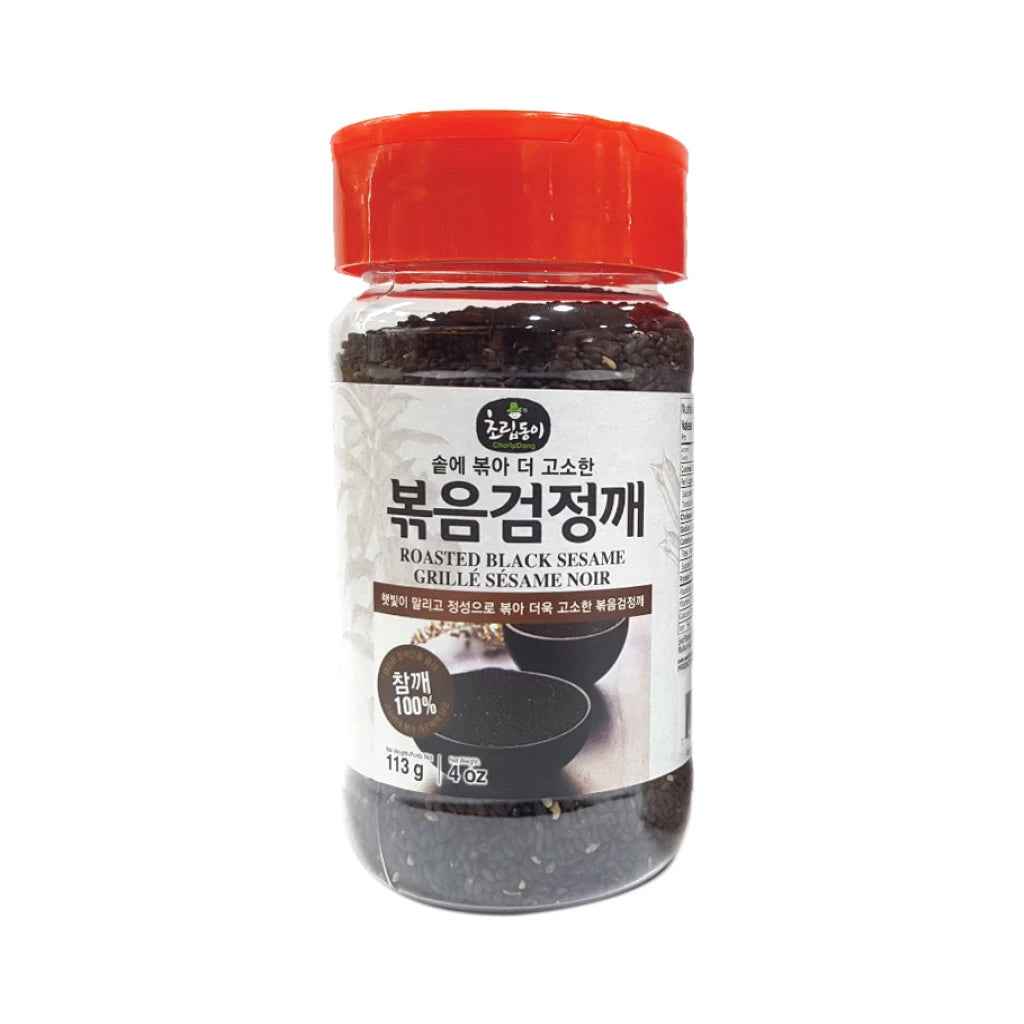 Choripdong Roasted Black Sesame 4Oz(113G) - Charm Market
