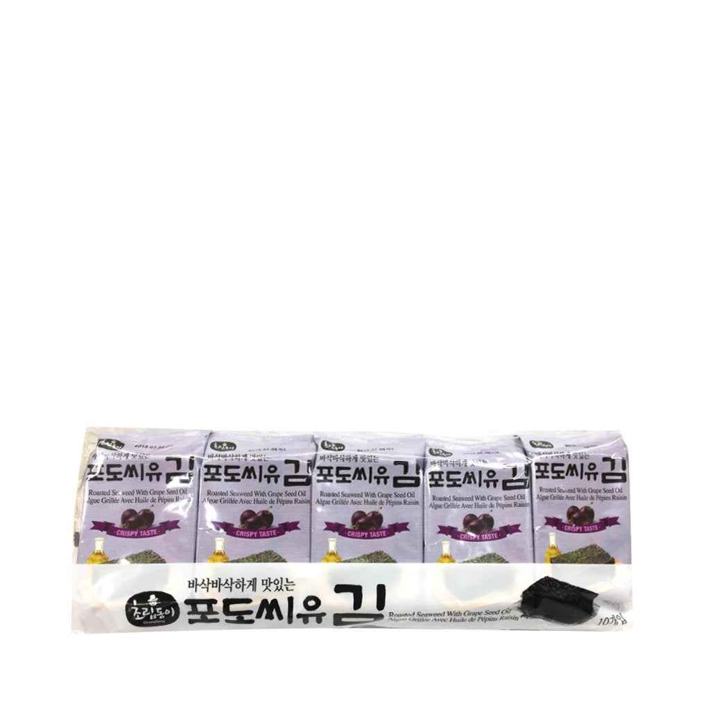 Choripdong Roasted Laver Grape Oil (Toronto) 12/5G - Charm Market