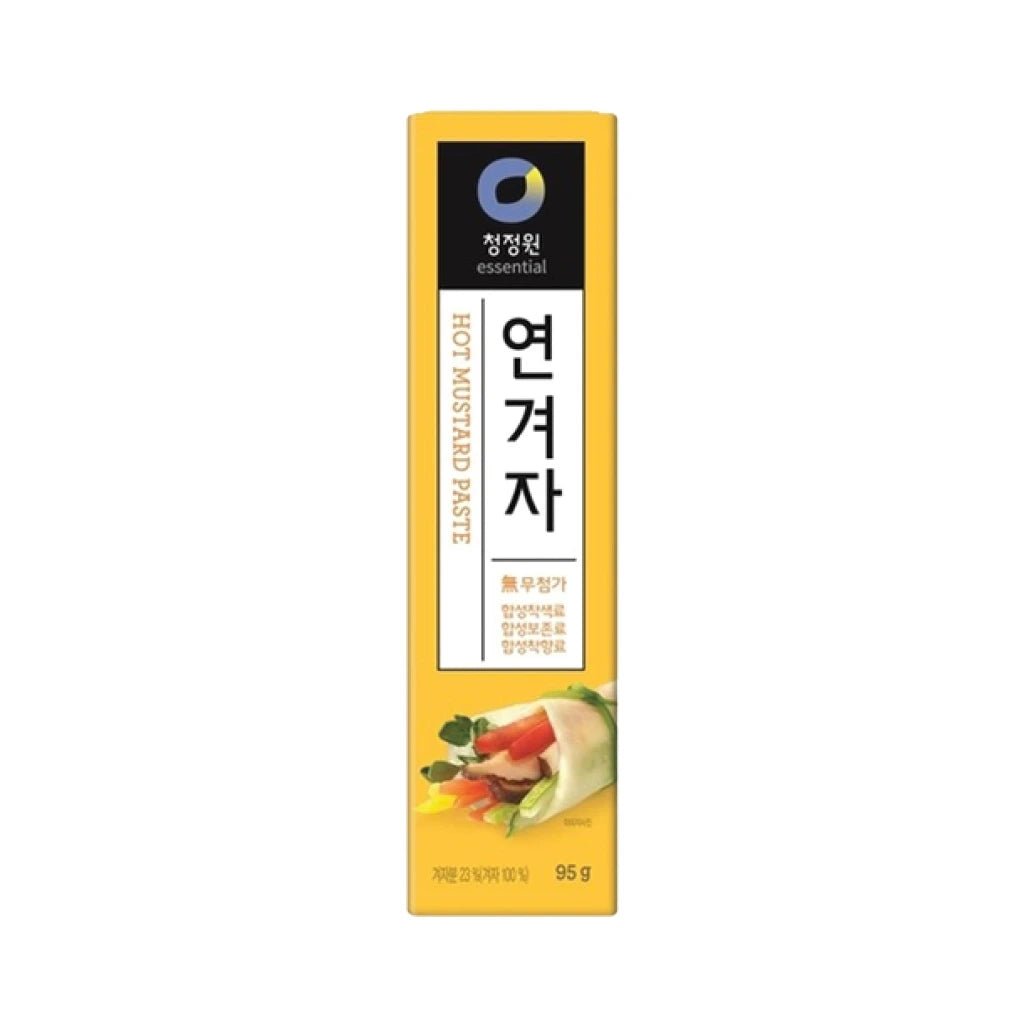Chungjungone Prepared Hot Mustard(Tube) 95G - Charm Market