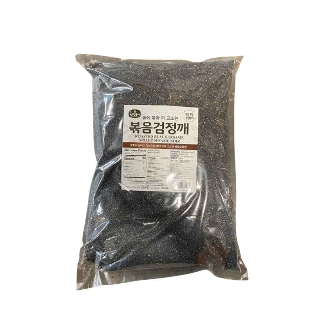 CRD)ROASTED BLACK SESAME 2.5KG - Charm Market