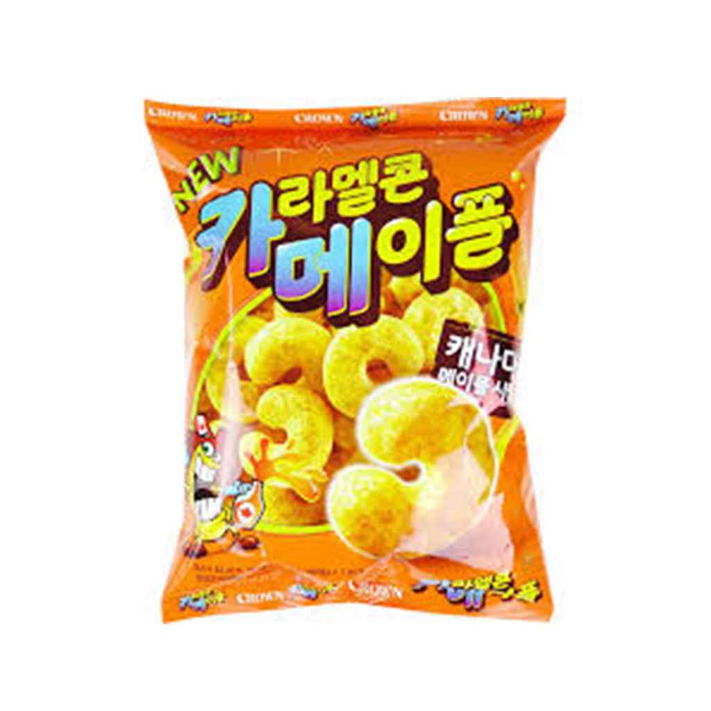 Crown Caramel Corn Maple 74G - Charm Market