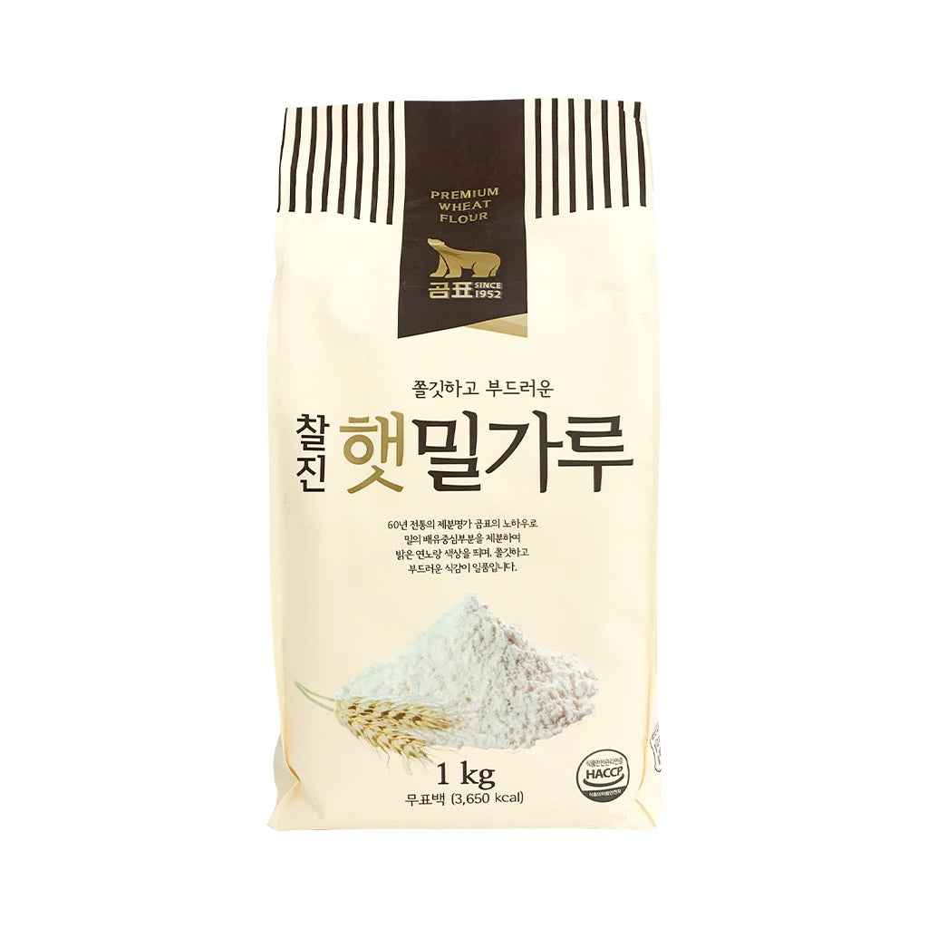Gompyo Chal - Jin(Sticky) Wheat Flour 2.2LB(1Kg) - Charm Market