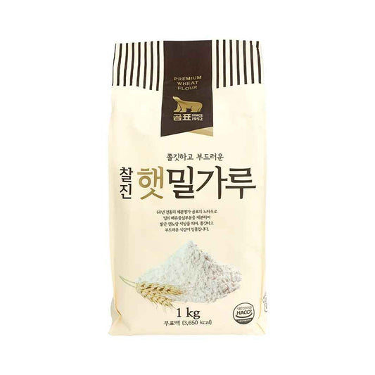 Gompyo Chal - Jin(Sticky) Wheat Flour 2.2LB(1Kg) - Charm Market
