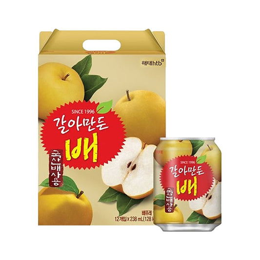 Haitai Crushed Pear Juice 6/238ML - Charm Market