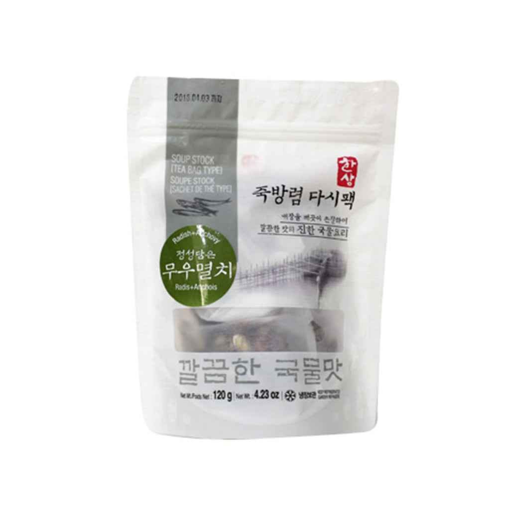 Hansang Soup Stock(Radish&Anchovy) 120G - Charm Market