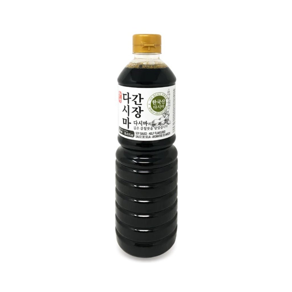 HS) Soy Sauce With Kelp Extract 900ML - Charm Market