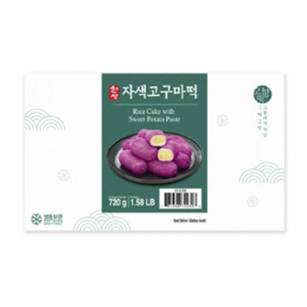 HS)Rice Cake With Sweet Potato Paste 20/1.58LB(720G) - Charm Market
