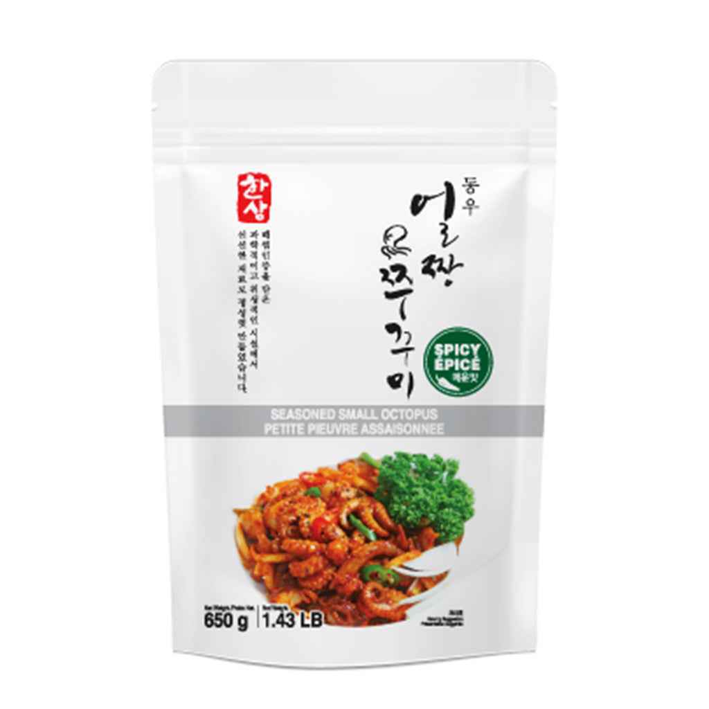HS)Seasoned Webfoot Octopus(Spicy) 650G - Charm Market