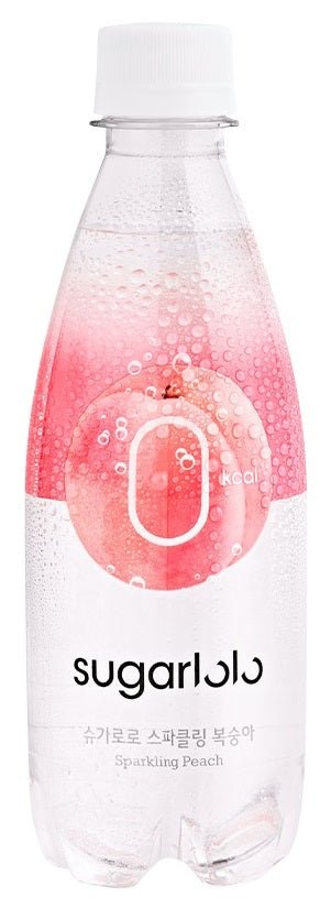 INTAKE SUGARLOLO SPARKLING PEACH 350ML - Charm Market