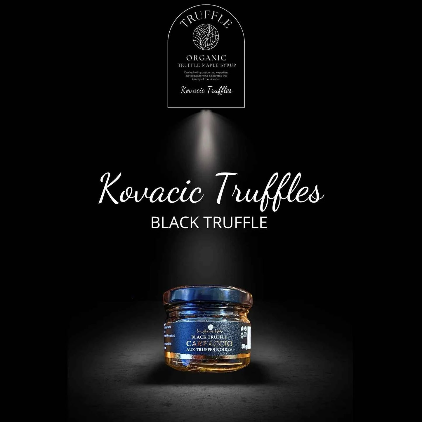 Kovacic Truffles - Black Truffle Carpaccio