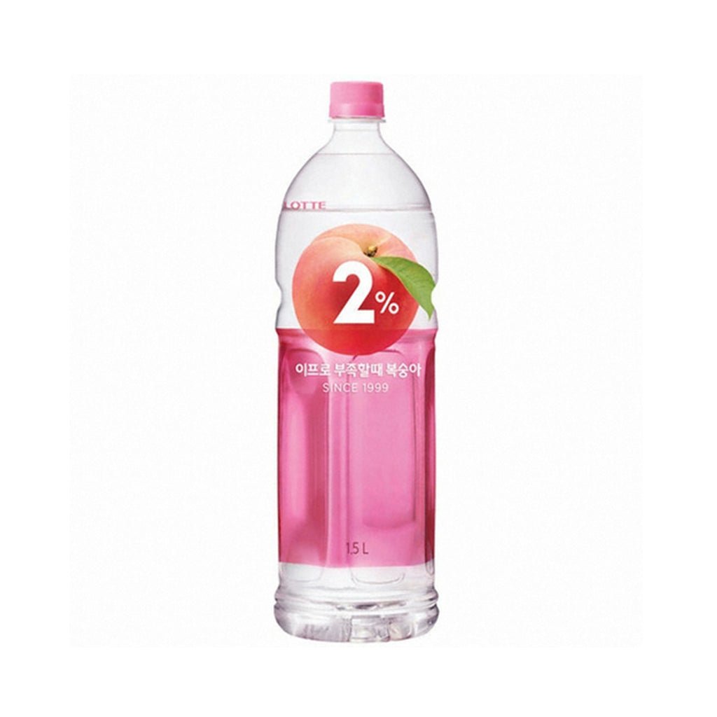 Lotte 2% Drink(Peach) 1.5L - Charm Market
