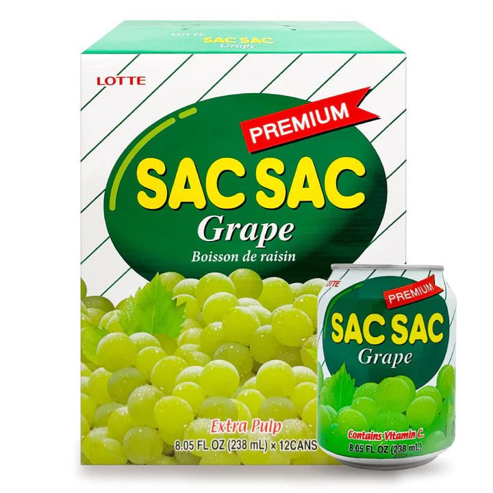 Lotte Sac Sac (Grape) 6/238ML - Charm Market