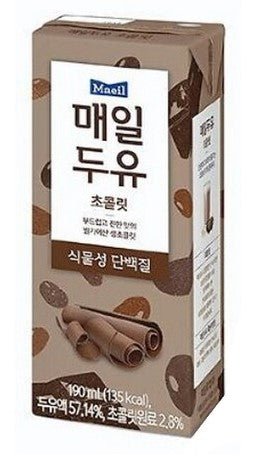 MAEIL)Soymilk(Chocolate) 4/190ML - Charm Market