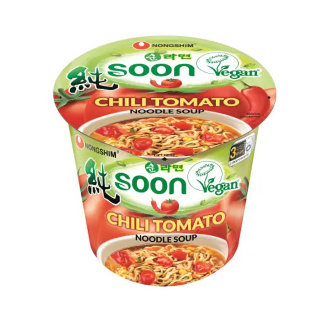 NS)SOON VEGGIE (CHILI TOMATO) CUP 75G - Charm Market