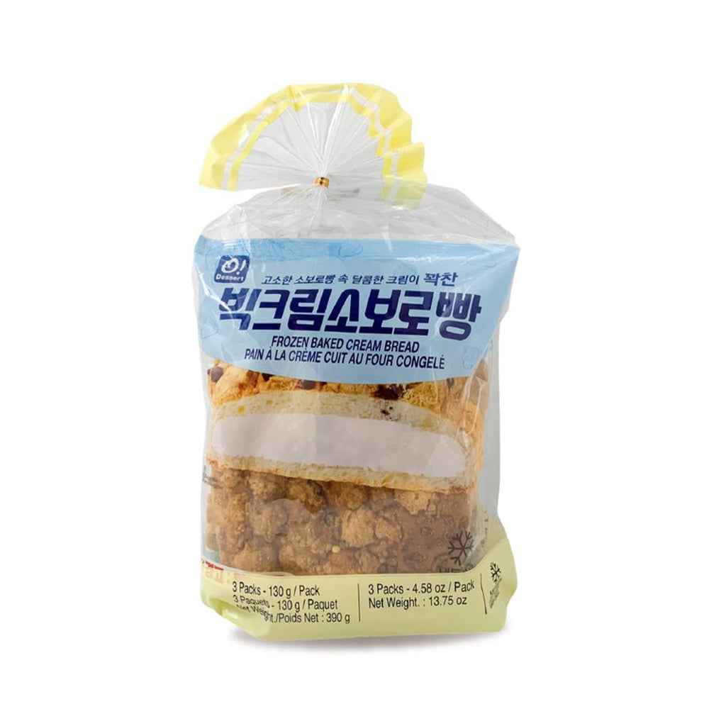 Oh!DESSERT)FROZEN BAKED CREAM SOBORO BREAD 130G - Charm Market