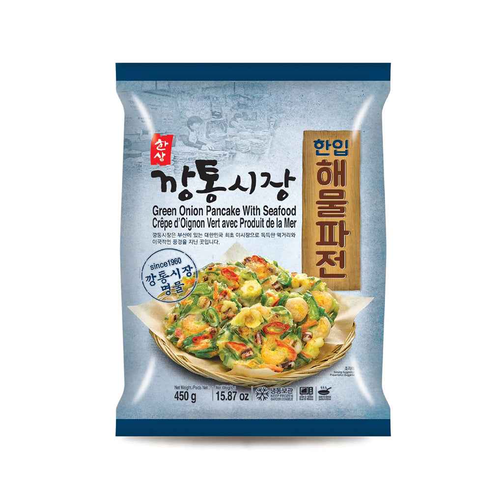ONION PANCAKE WITH SEAFOOD 300G - Charm Market