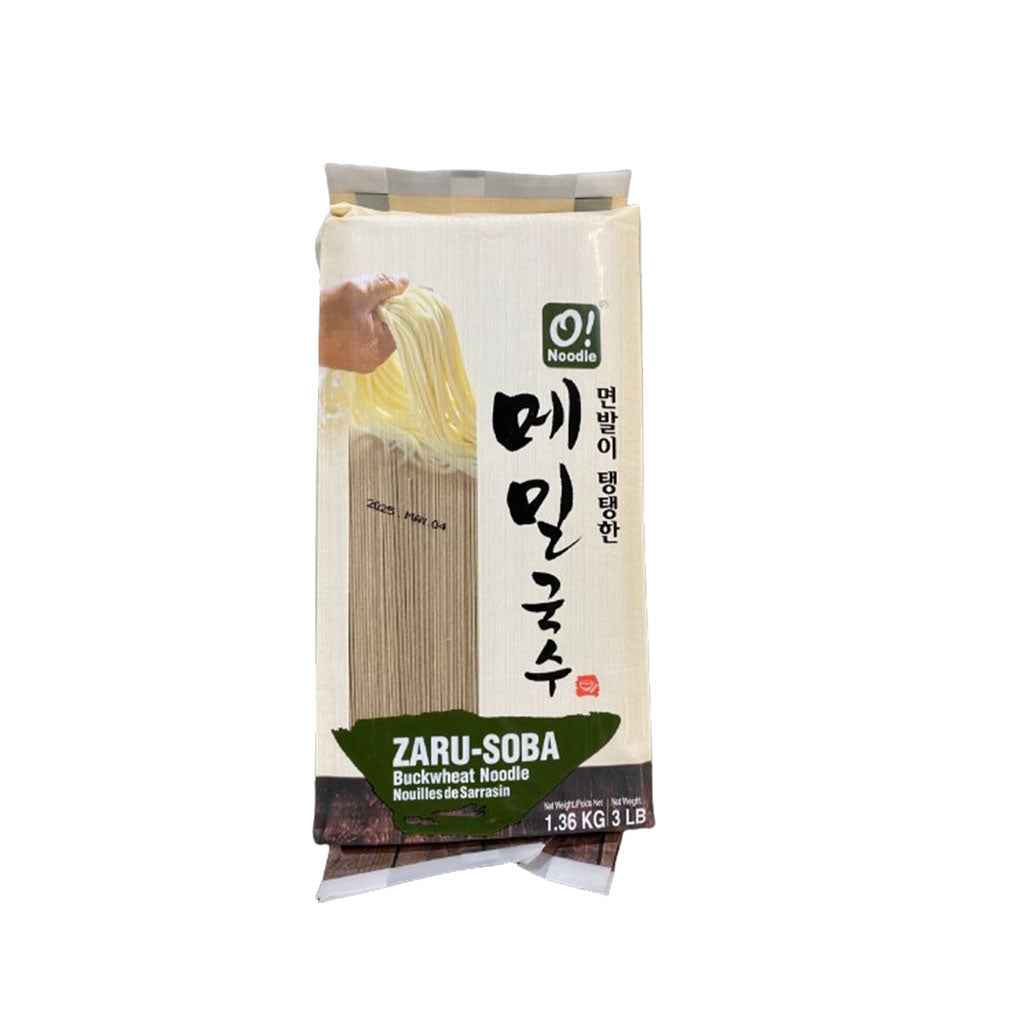 ONOODLE)BUCKWHEAT NOODLE (SOBA) 3LB(1.36KG) - Charm Market