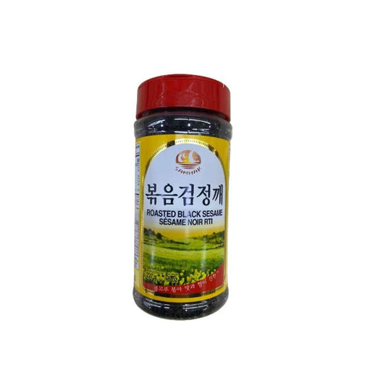 SAMHAK)ROASTED BLACK SESAME SEED 8OZ - Charm Market