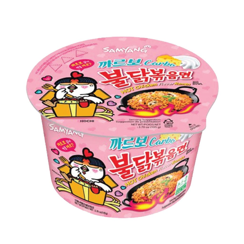 Samyang Hot Chicken Big Bowl Carbo (Cup) 105G - Charm Market