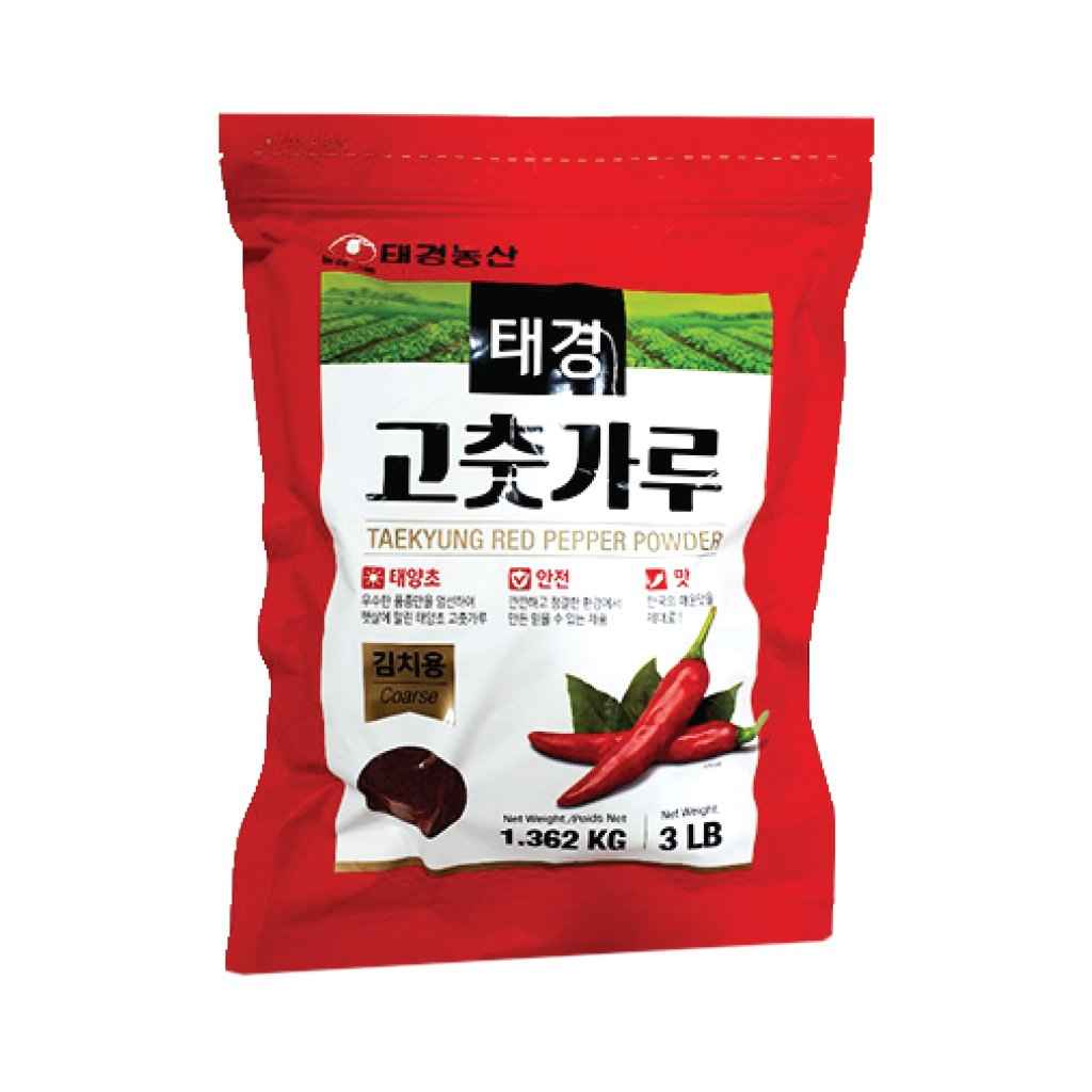 Taekyung Red Pepper Powder(Coarse) 3LB(1.36Kg) - Charm Market