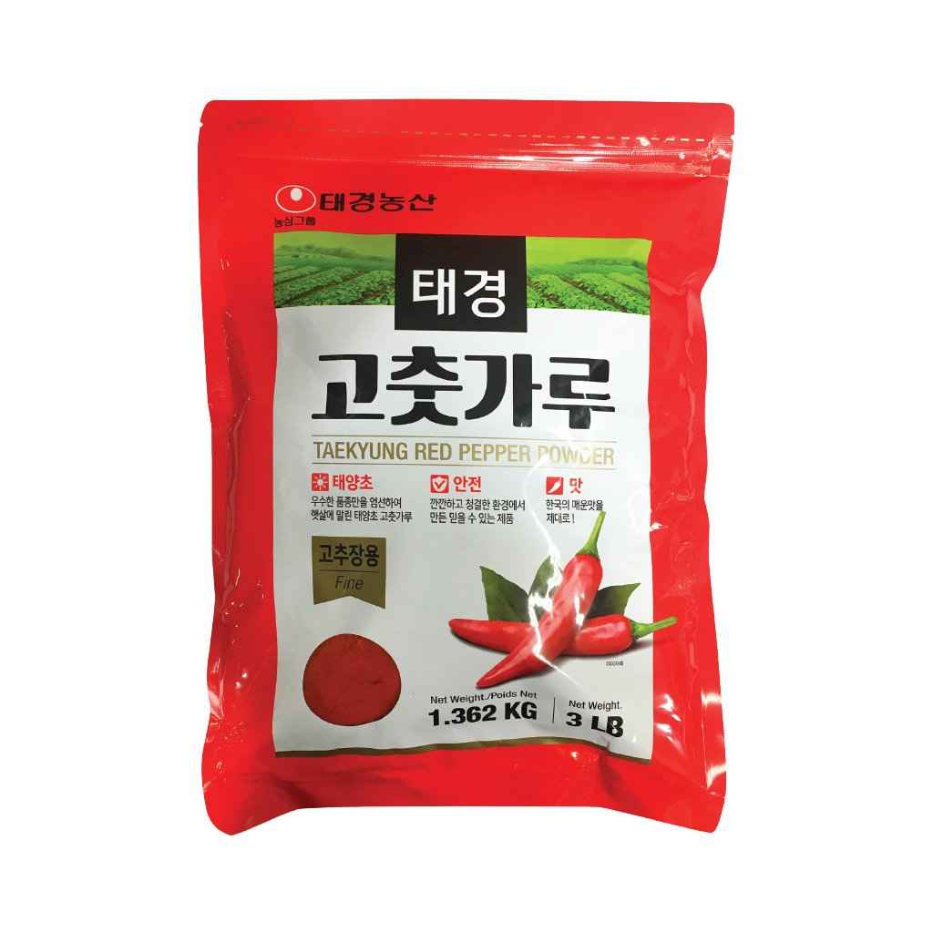 Taekyung Red Pepper Powder(Fine) 3LB - Charm Market