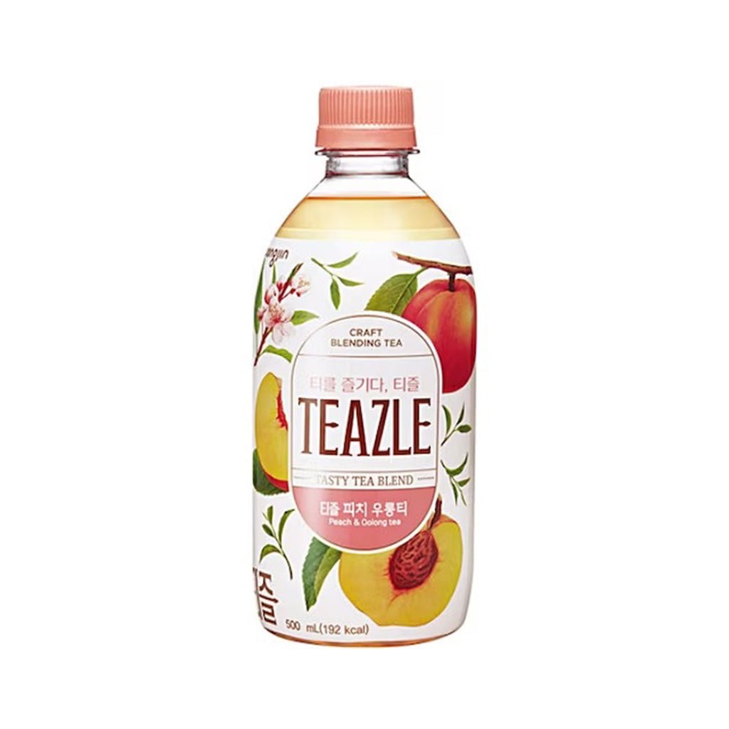 WOONGJIN)Peach&Oolong Tea 500ML - Charm Market