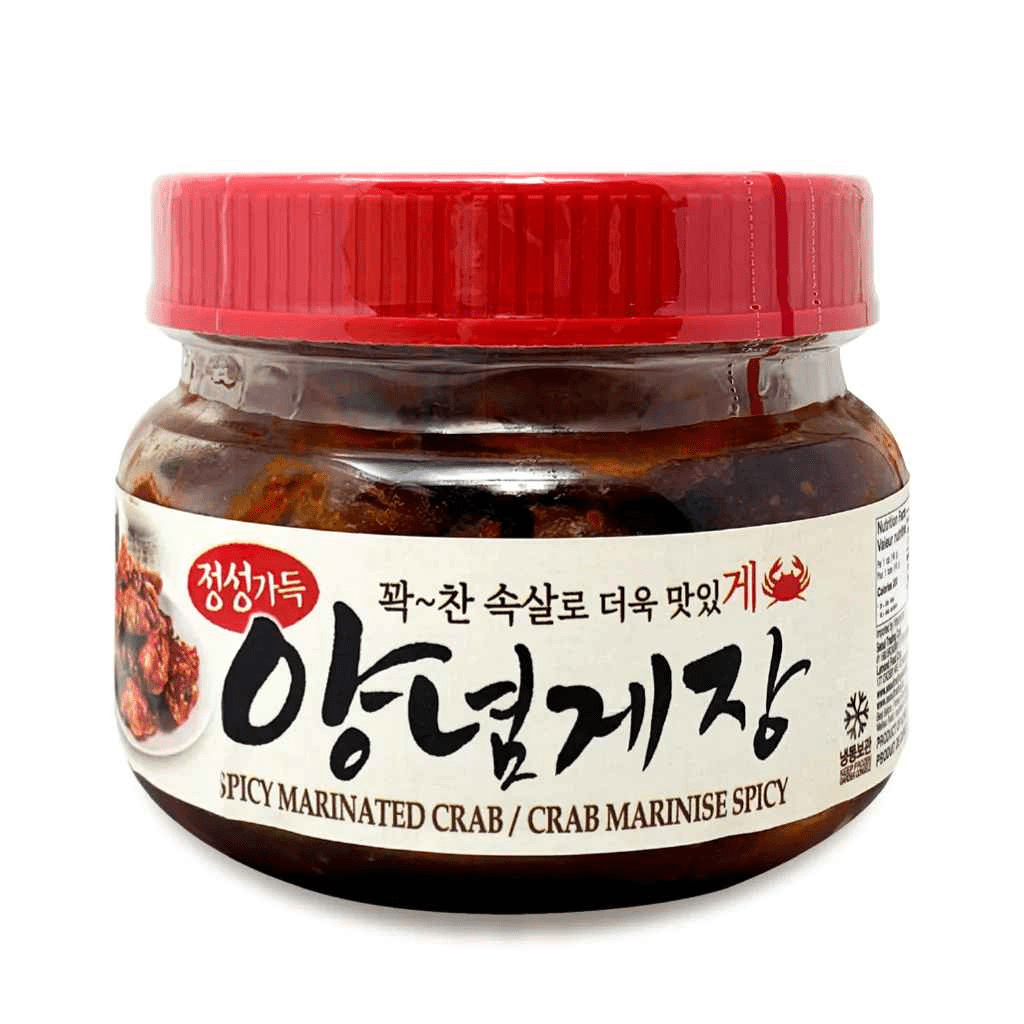 YIDO)SPICY MARINATED CRAB 350G - Charm Market